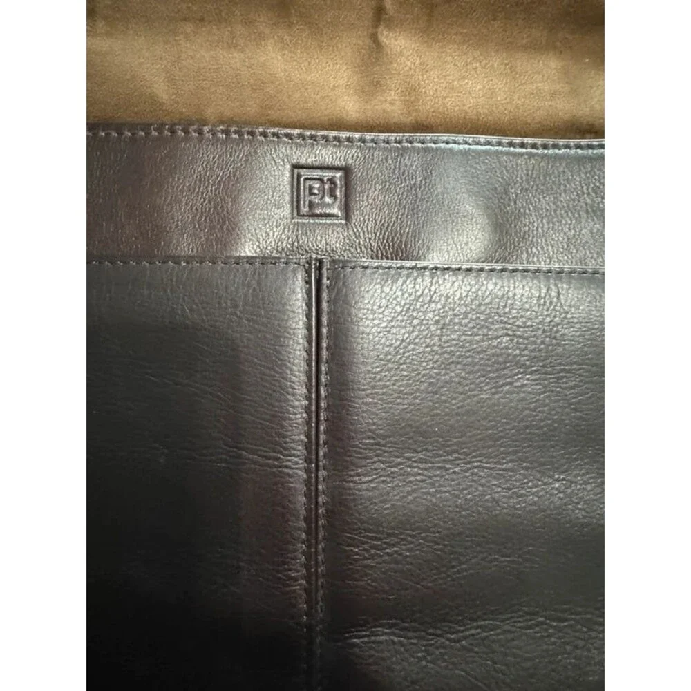 Pyper Turner Leather Briefcase & Matching Executive Padfolio Set